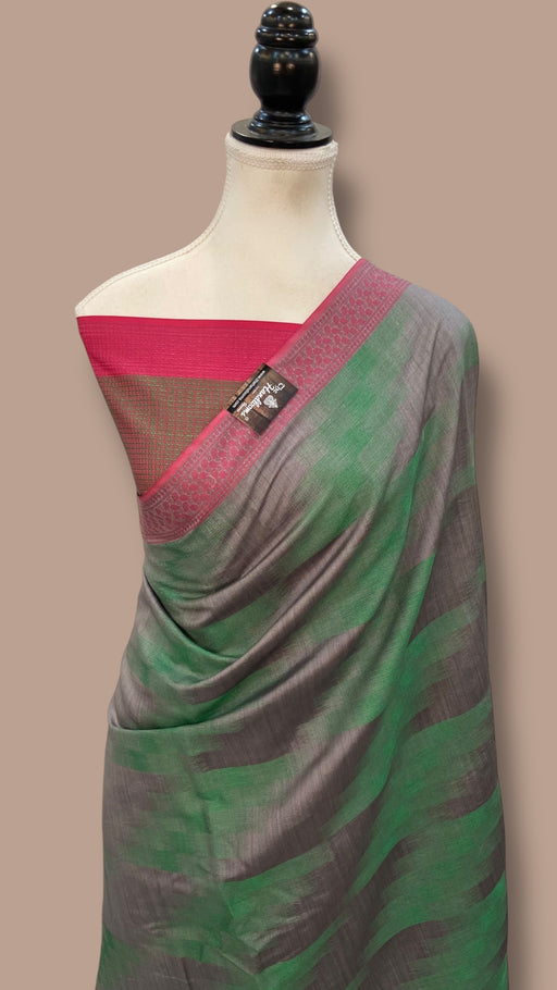 Pure Chiniya Silk Handloom Banarasi Saree - The Handlooms
