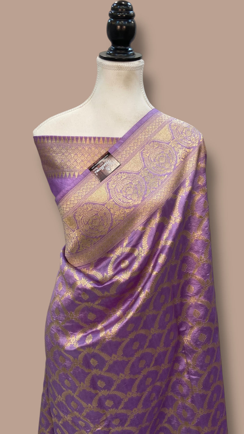Pure Chiniya Khaddi Handloom Banarasi Saree - The Handlooms