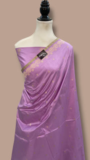 Pure Katan Silk Banarasi Handloom Saree - All Over Kadua Motifs - The Handlooms