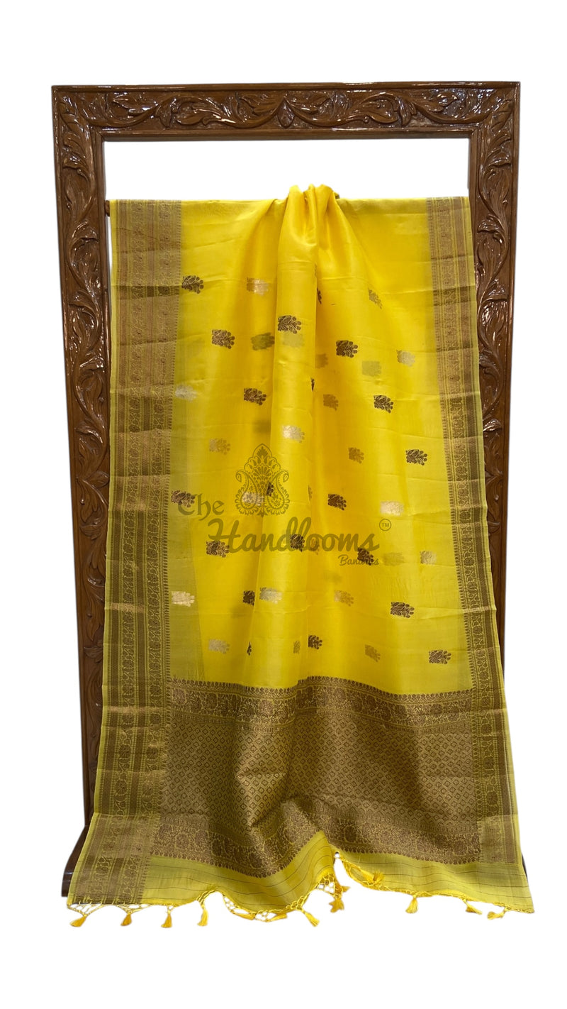 Pure Kora Handloom Banarasi Saree - The Handlooms