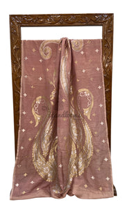 Moonga Georgette Handloom Banarasi Saree - The Handlooms