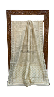 Pure Cotton Banarasi Handloom Saree - The Handlooms