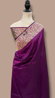 Pure Katan Silk Banarasi Handloom Saree - The Handlooms