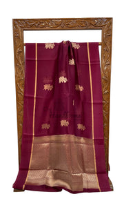 Pure Kora Handloom Banarasi Saree - The Handlooms