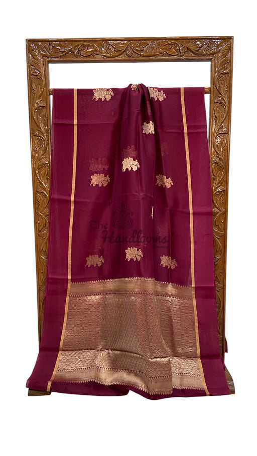 Pure Kora Handloom Banarasi Saree - The Handlooms