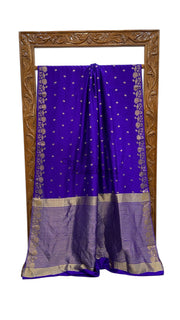 Moonga Georgette Handloom Banarasi Saree - The Handlooms