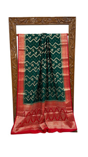 Pure Chiniya Silk Handloom Banarasi Saree - The Handlooms