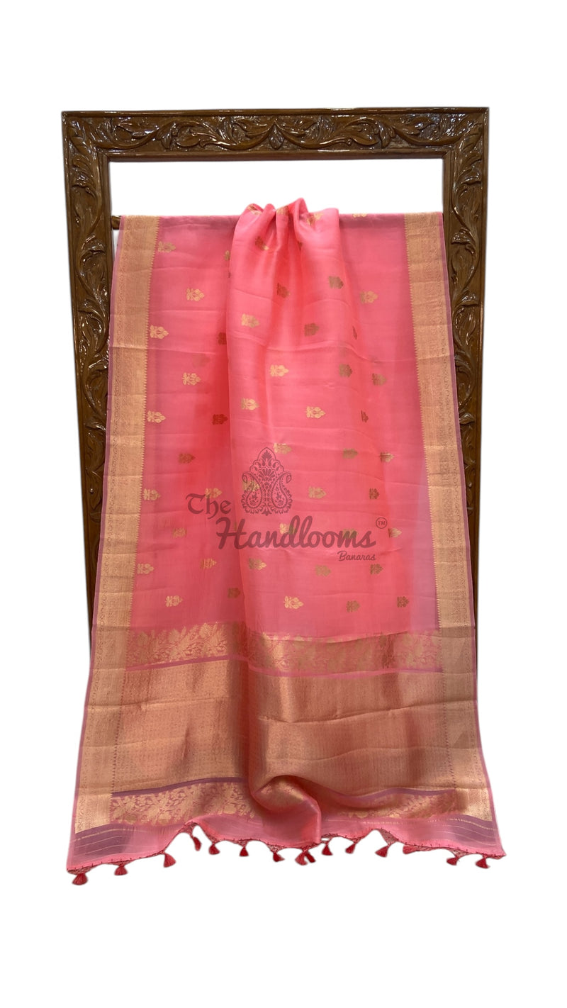 Pure Kora Handloom Banarasi Saree - The Handlooms