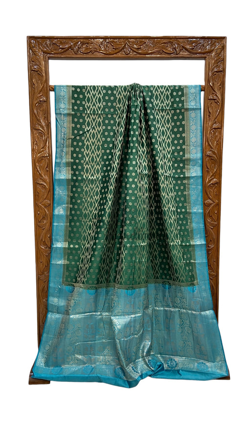 Pure Chiniya Silk Handloom Banarasi Saree - The Handlooms
