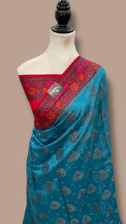 Pure Chiniya Silk Handloom Banarasi Saree - The Handlooms