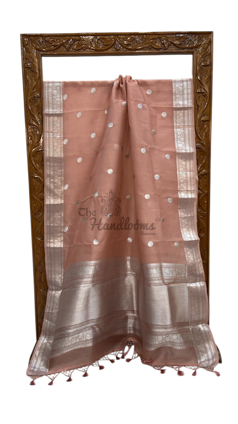 Pure Kora Handloom Banarasi Saree - The Handlooms