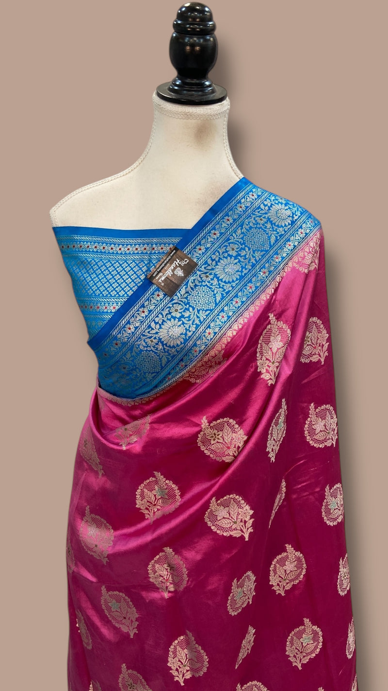 Pure Dupion Silk Banarasi Saree