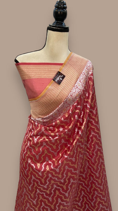 Pure Katan Silk Banarasi Handloom Saree