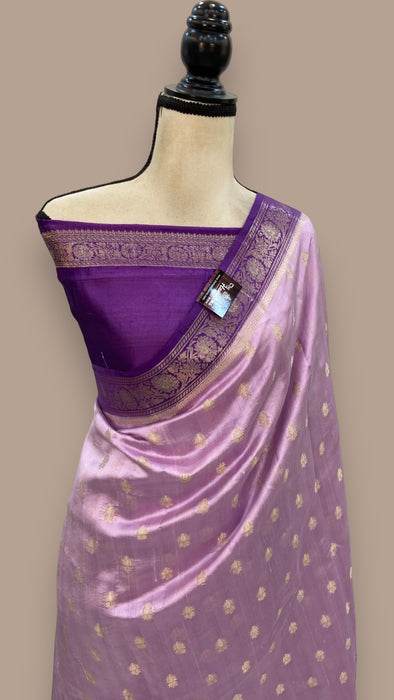 Pure Chiniya Silk Handloom Banarasi Saree