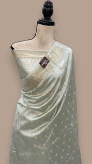 Pure Chiniya Silk Handloom Banarasi Saree - The Handlooms