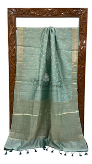 Pure Chiniya Silk Handloom Banarasi Saree - The Handlooms