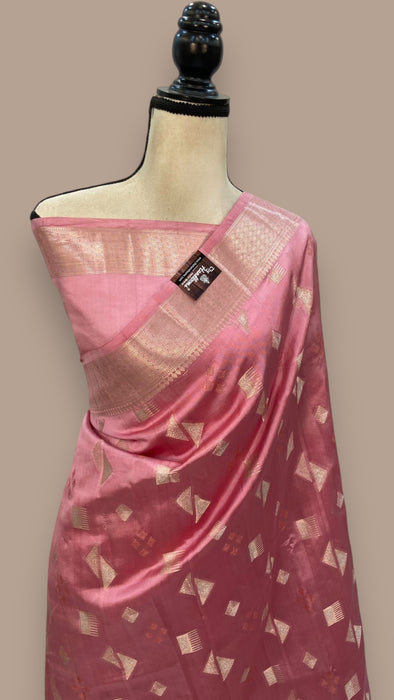 Pure Mango Silk Banarasi Handloom Saree