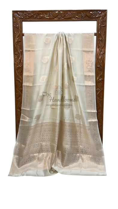 Pure Mango Silk Banarasi Handloom Saree