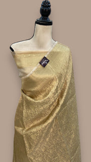 Pure Kora Tissue Handloom Banarasi Saree - The Handlooms