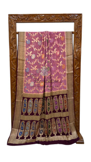 Pure Crepe Georgette Banarasi Saree - The Handlooms