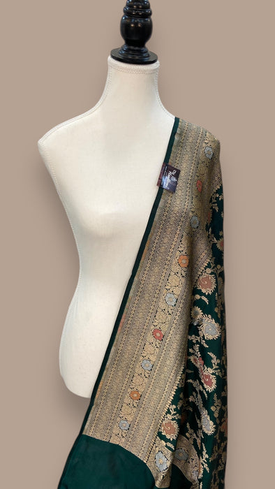 Pure Katan Silk Handloom Dupatta