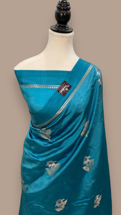 Pure Mango Silk Banarasi Handloom Saree