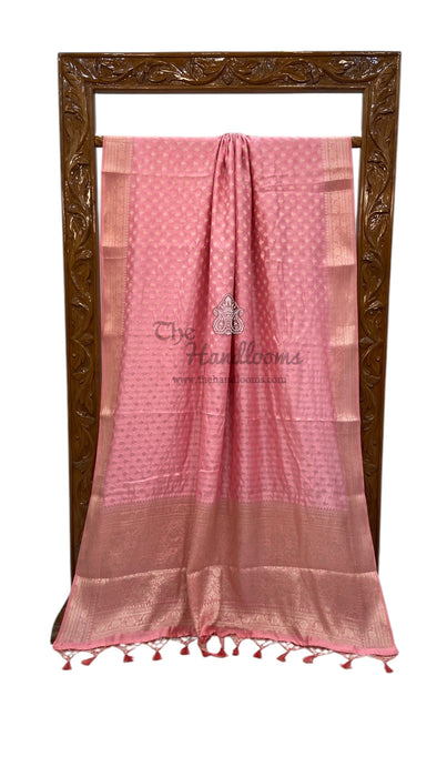 Pure Chiniya Silk Handloom Banarasi Saree