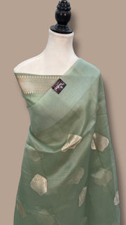Pure Kora Handloom Banarasi Saree - The Handlooms