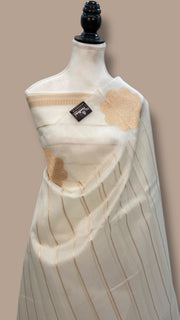 Pure Kora Handloom Banarasi Saree - The Handlooms