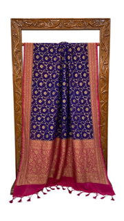 Pure Khaddi Georgette Handloom Banarasi Saree - The Handlooms