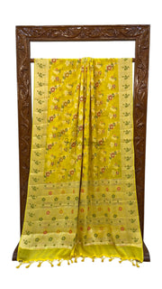 Pure Chiffon Khaddi Banarasi Saree - The Handlooms