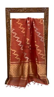 Pure Kora Handloom Banarasi Saree - The Handlooms