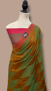 Pure Chiniya Silk Handloom Banarasi Saree - The Handlooms