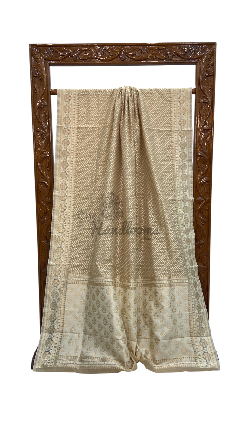 Pure Cotton Banarasi Handloom Saree - The Handlooms