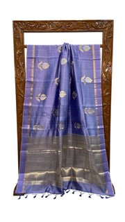 Pure Mango Silk Banarasi Handloom Saree - The Handlooms