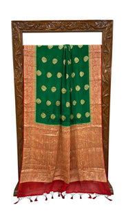 Pure Chiffon Khaddi Banarasi Saree - The Handlooms