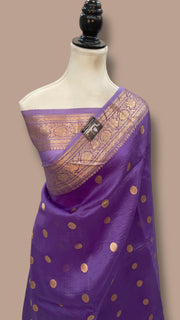 Pure Kora Handloom Banarasi Saree - The Handlooms
