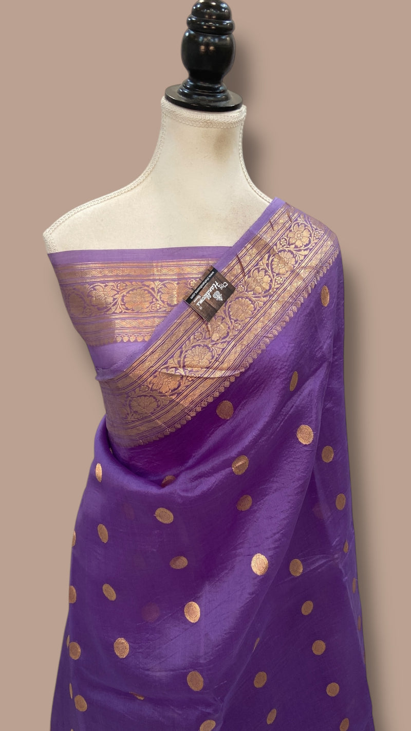 Pure Kora Handloom Banarasi Saree - The Handlooms