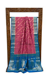 Pure Chiniya Silk Handloom Banarasi Saree - The Handlooms