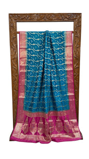 Pure Mango Silk Banarasi Handloom Saree - The Handlooms