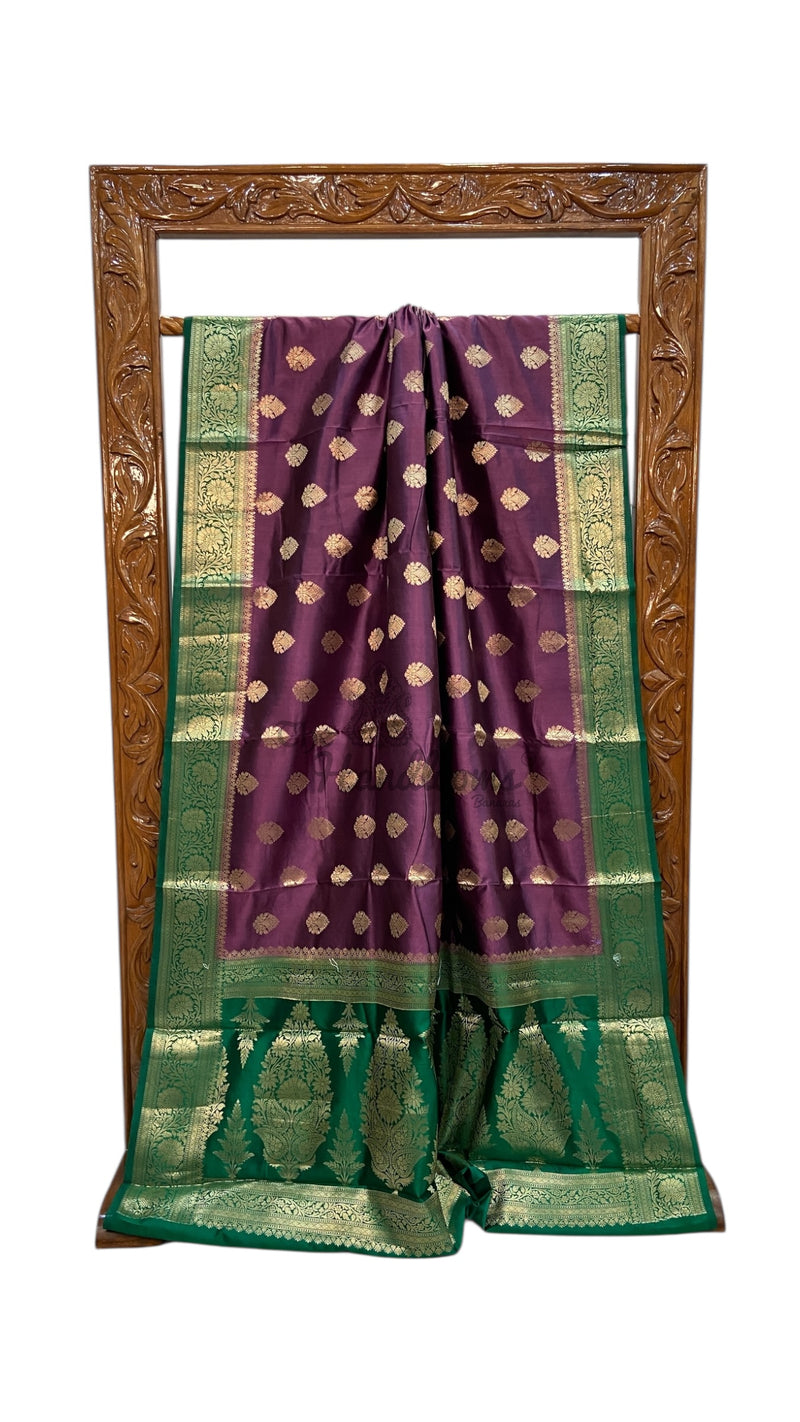 Pure Dupion Silk Banarasi Saree