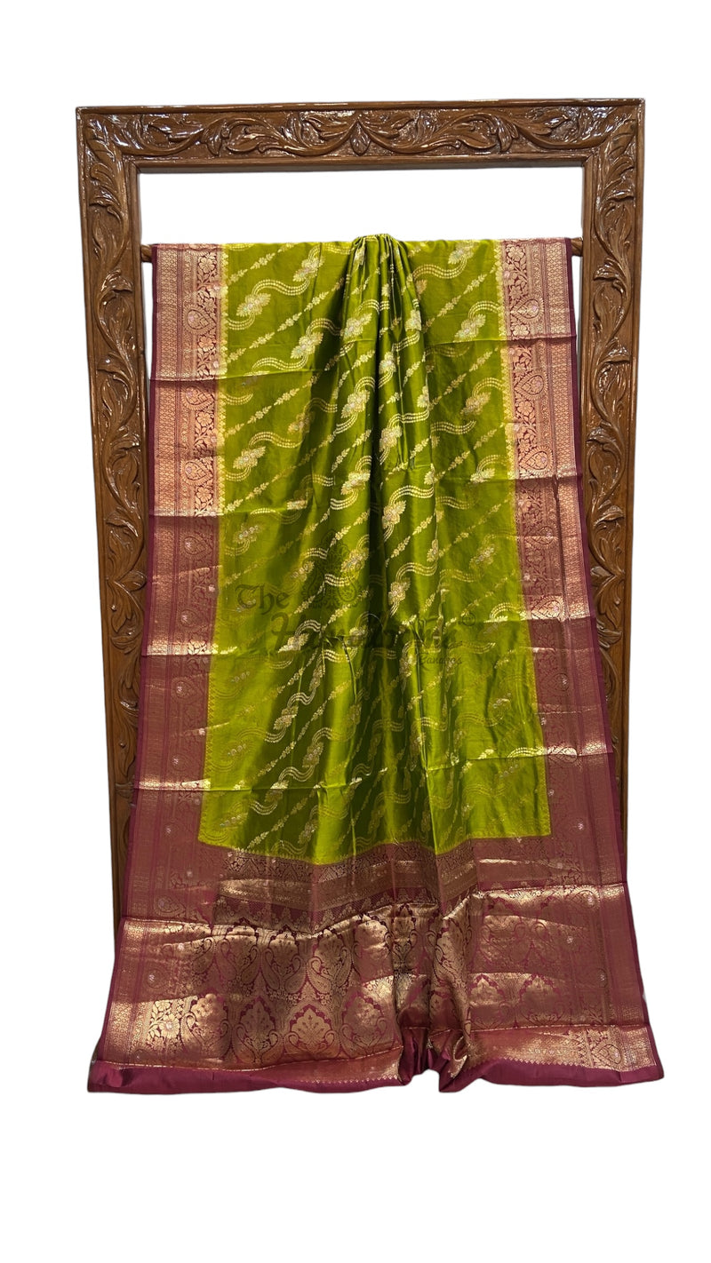 Pure Dupion Silk Banarasi Saree