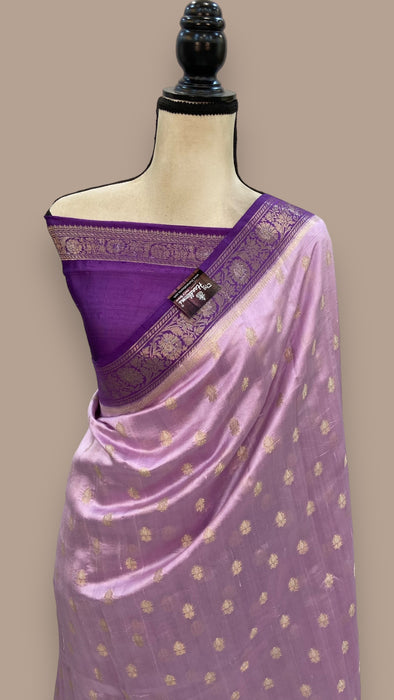 Pure Chiniya Silk Handloom Banarasi Saree