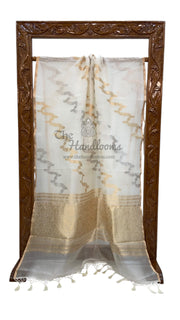 Pure Kora Handloom Banarasi Saree - The Handlooms