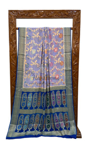 Pure Crepe Georgette Banarasi Saree - The Handlooms