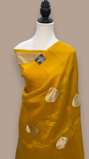 Pure Kora Handloom Banarasi Saree - The Handlooms