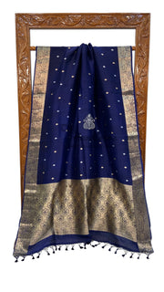 Pure Kora Handloom Banarasi Saree - The Handlooms