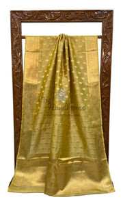 Pure Kora Tissue Handloom Banarasi Saree - The Handlooms