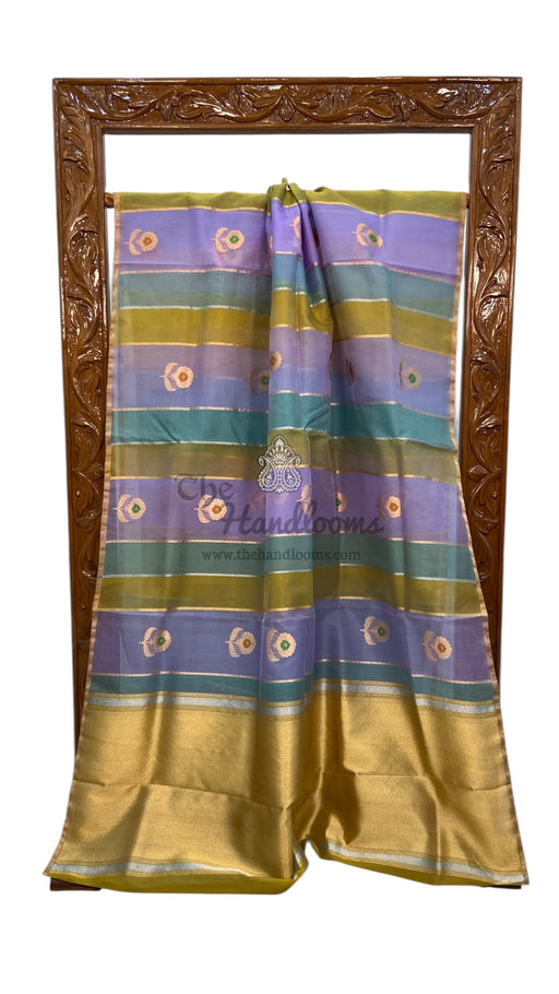 Pure Kora Handloom Banarasi Saree - The Handlooms