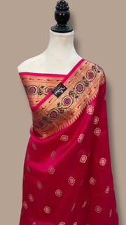 Pure Kora Handloom Banarasi Saree - The Handlooms